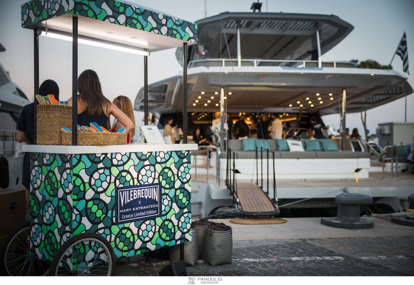 Vilebrequin x Mary Katrantzou on-board experience